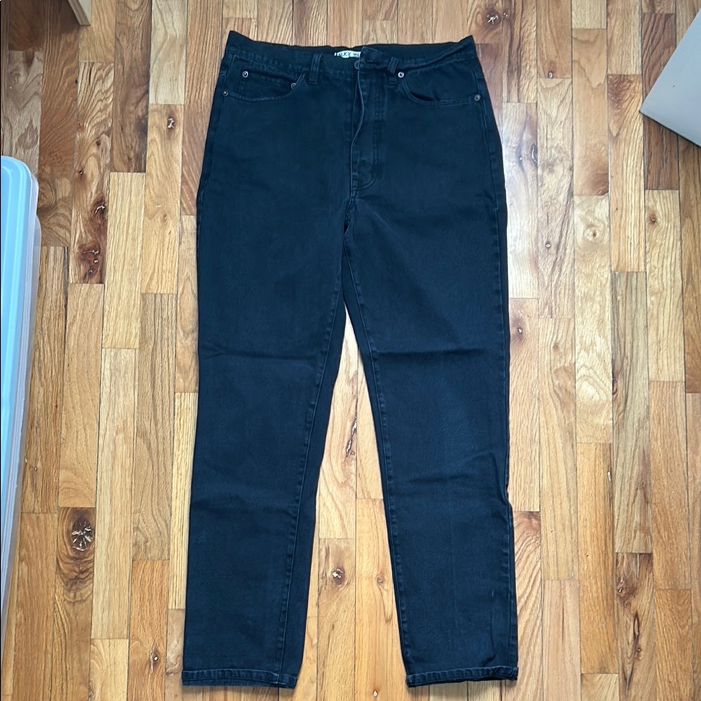 Alex Mill Black Slim Straight Jeans